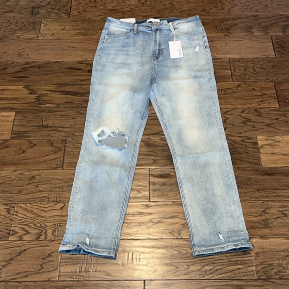 Vervet By Flying Monkey Shirley Super High Rise NWT Size 32 - Picture 1 of 16